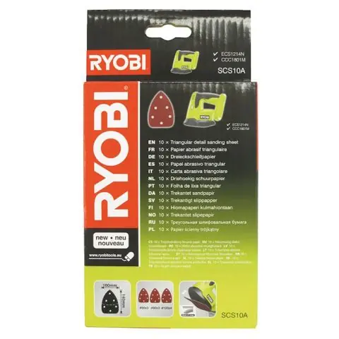 Ryobi SCS10A Slippapper Nedsatt pris